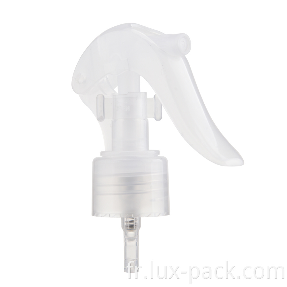 GRAND MINI MINI TRIGGER PURPRING PUBLIAGE PLUME PLASTIQUE Transparent Pulporteur de déclencheur 20/410 24/410 28/410